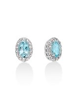 Orecchini Miluna Donna Acquamarina in Oro Acquamarina 0.40 Ct ERD2997 - ERD2997